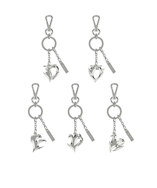 [Pre-order] T1 Heart Metal Keyring