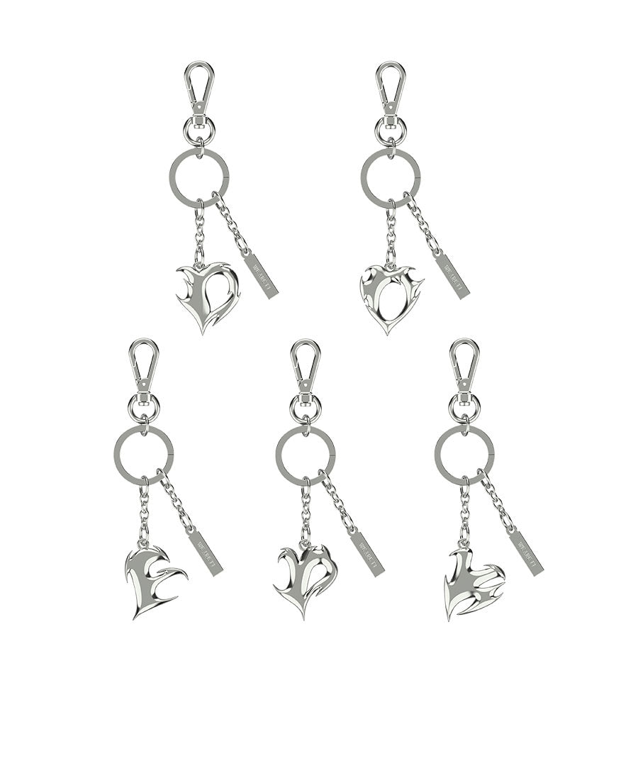[Pre-order] T1 Heart Metal Keyring